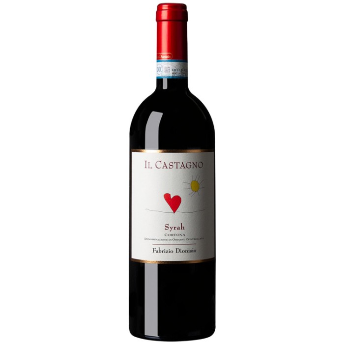 BT150 Syrah Cortona Il Castagno Fabrizio Dionisio Doc