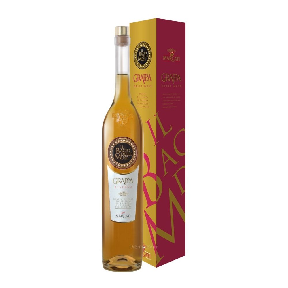 BT50 Grappa Riserva Bacio delle Muse Marcati