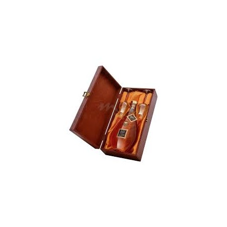 BT70 Grappa Amarone Morandinin Marcati Cofanetto Legno +2 Bicchieri