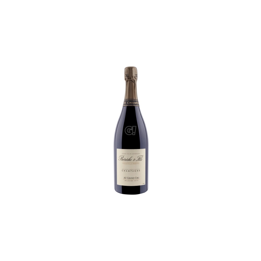 BT75 Champagne Extra Brut G.CruAY Millesime 2015 Bereche et Fils