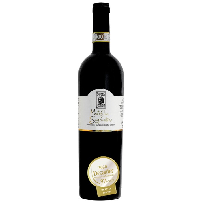 BT75 Montefalco Sagrantino Moretti Omero Docg 2018