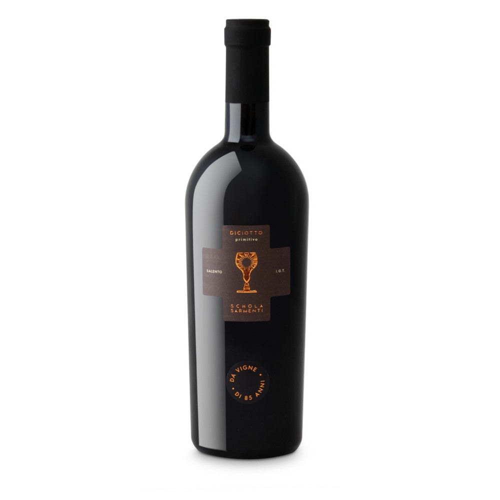 BT75 Primitivo Salento Diciotto Terrulenta-Schola Sarmenti Igt