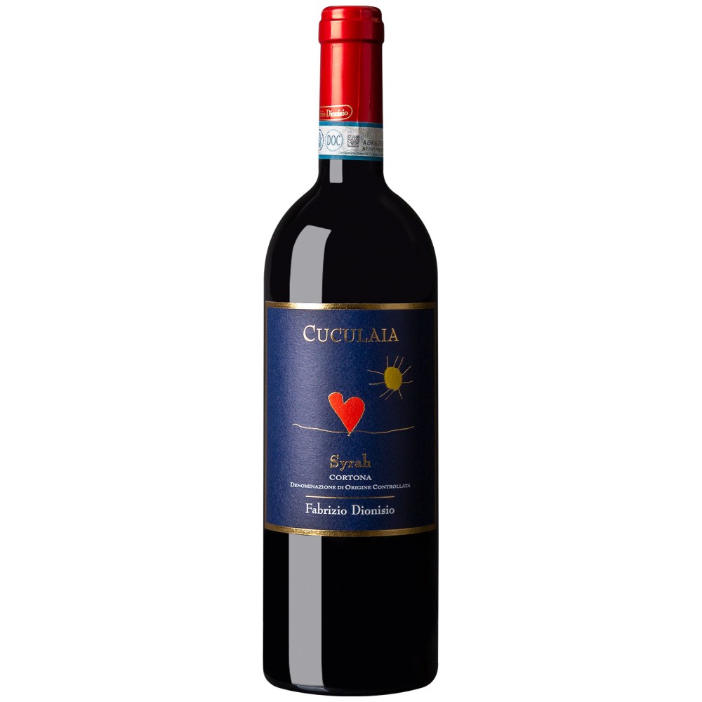 BT75 Syrah Cortona Cuculaia Fabrizio Dionisio Doc 2018