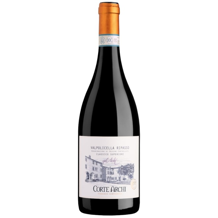 BT75 Valpolicella Ripasso Classico Superiore Gli Archi Doc 2022 Corte Archi