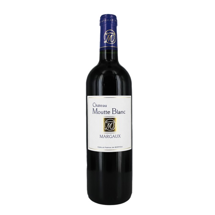 BT75 Margaux Chateau Moutte Blanc 2022