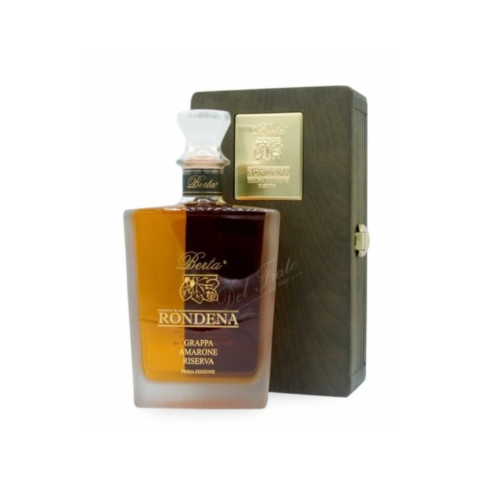 BT70 Grappa Rondena Amarone Riserva Berta Cof