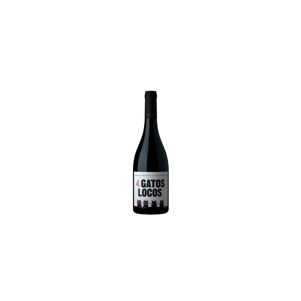 BT75 4 Gatos Locos Malbec Gualtallary Valle de Uco Cantina Chakana 2022