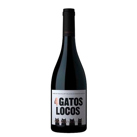 BT75 4 Gatos Locos Malbec Gualtallary Valle de Uco Cantina Chakana 2022