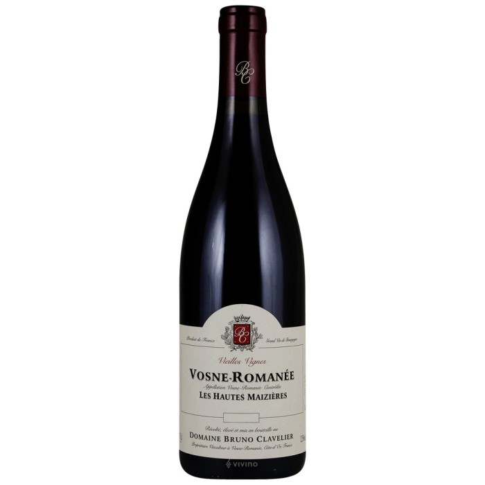 BT75 Vosne-Romanée “Les Hautes Maizières” Vieilles Vignes 2023Bruno Clevalier