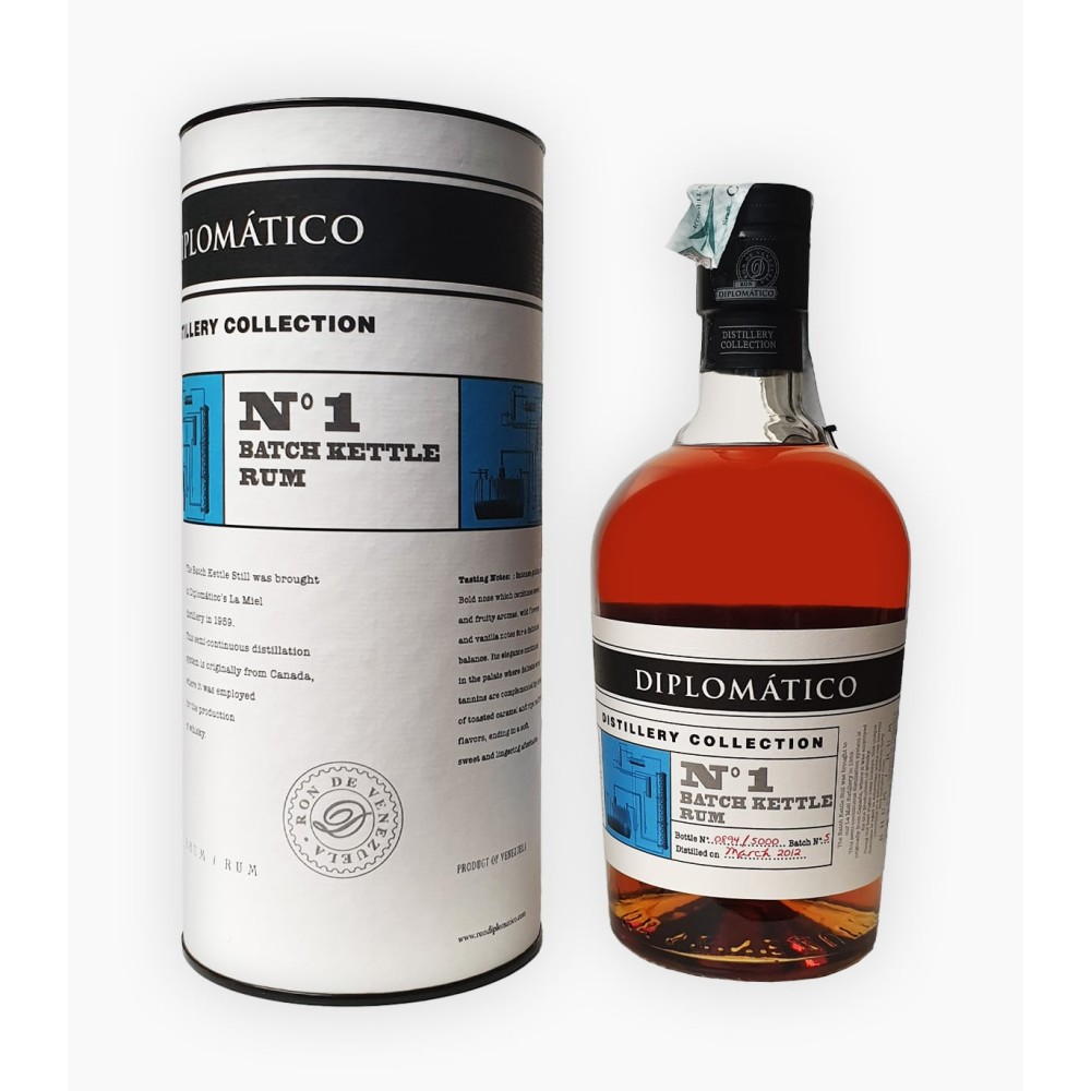 BT70 Rum Diplomatico Single Kettle Batch Collection 1