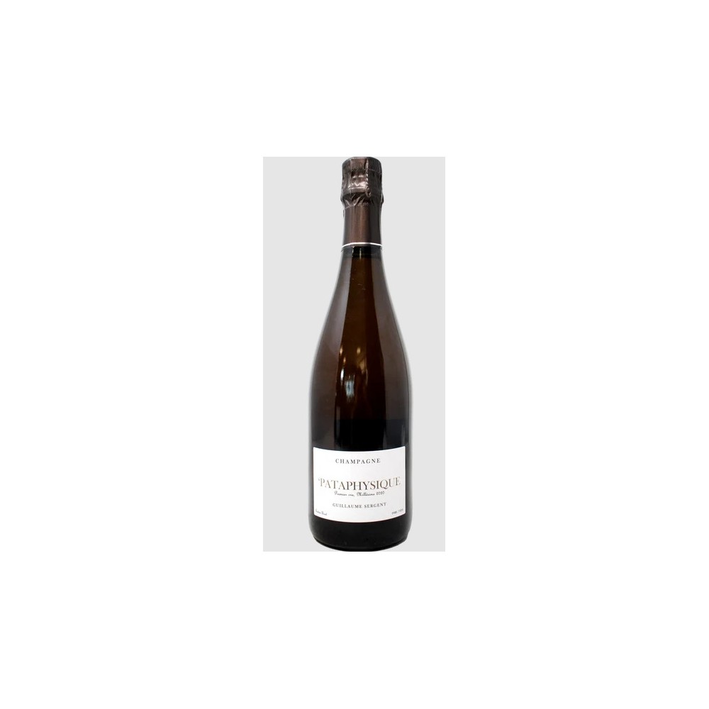 BT75 Champagne Extra Brut  Pataphysique Nature P.Cru Guillaume Sergent 2020